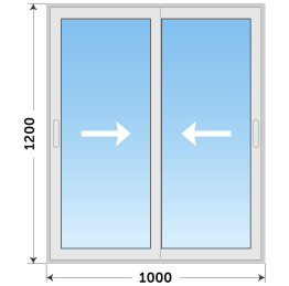 Окно с завода
