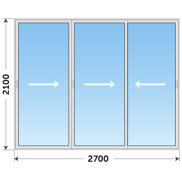 Окно из алюминия для беседки на заказ