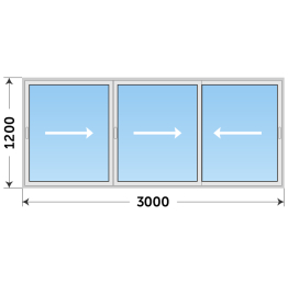 Остекление алюминием под ключ