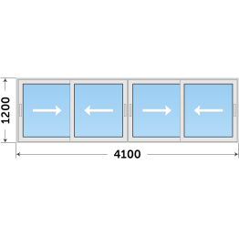 Алюминиевое остекление беседки с установкой