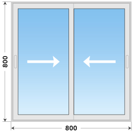 Окно под ключ